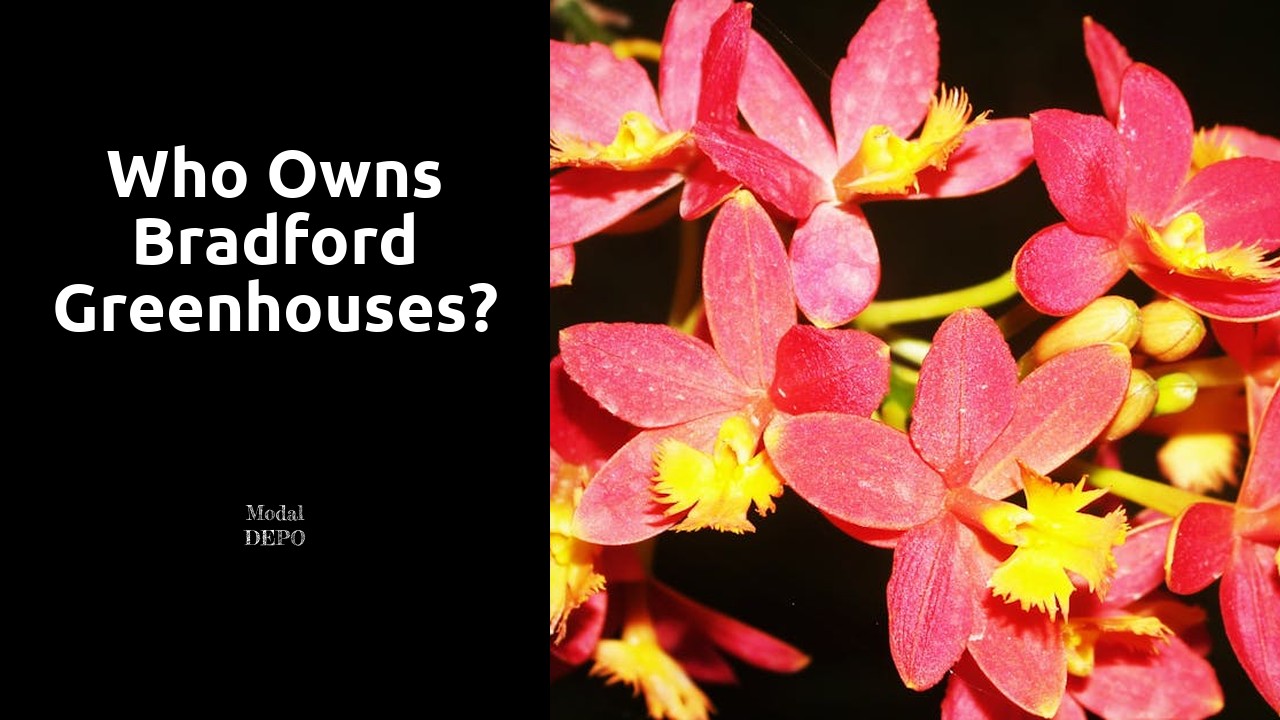 Who owns Bradford Greenhouses?